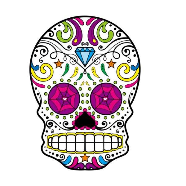 DIA DE LOS MUERTOS SKULL 18 Thumbnail